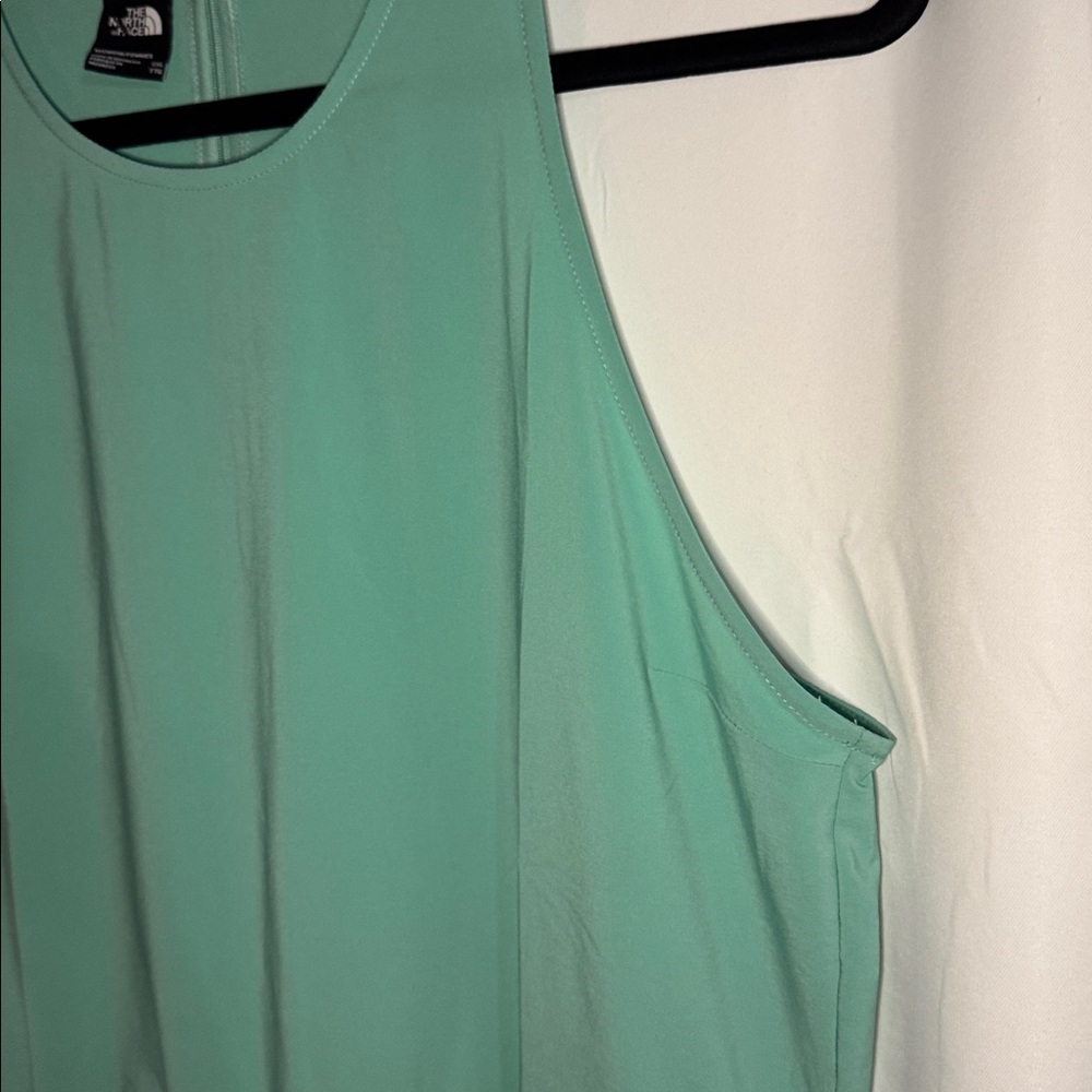 The North Face Women’s Mint Green Sleeveless Drawstring Waist Skort Romper XXL - Picture 3 of 15